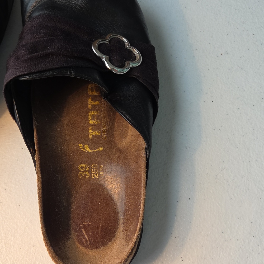 Birkenstock Tatami Black Size 39 L8 M6 - Picture 9 of 11
